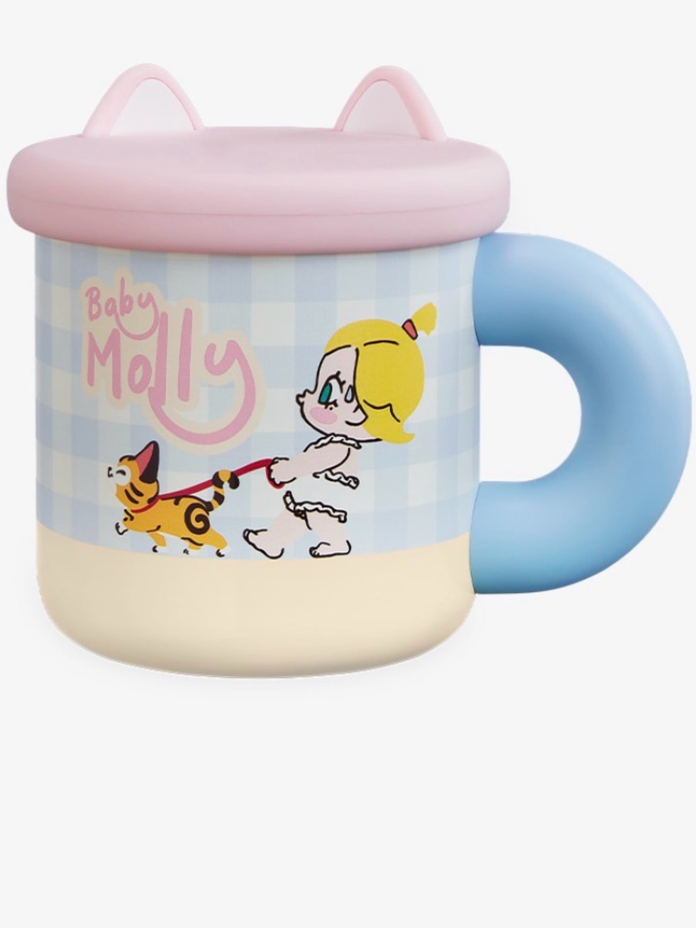 Popmart Baby Molly & Baby Tabby Series-Cat Ear Cup